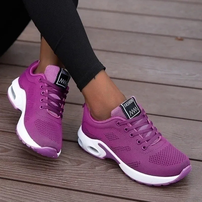 Light Weight White Tenis Sports Shoes Casual Walking Sneakers for Women