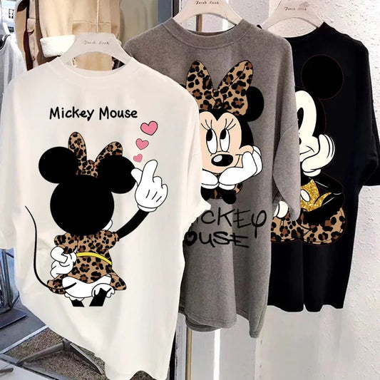 Mickey Anime Blouses Graphic t shirts Kawaii Clothes Oversized T Shirt /Tops