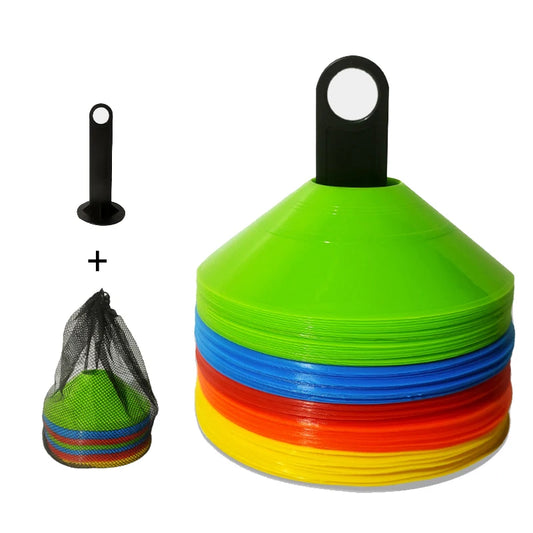 10pcs Cone Set Football Training Equipment for Kid Pro Disc Cones